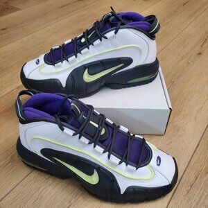 Nike Air Max Mens Size 9 Penny Hardaway 1 White Lemon Twist Purple FZ4043-100